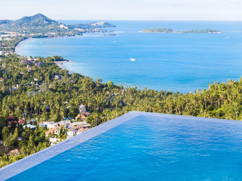 Infinity Pool Villa Moon Light Bophut Esterno foto